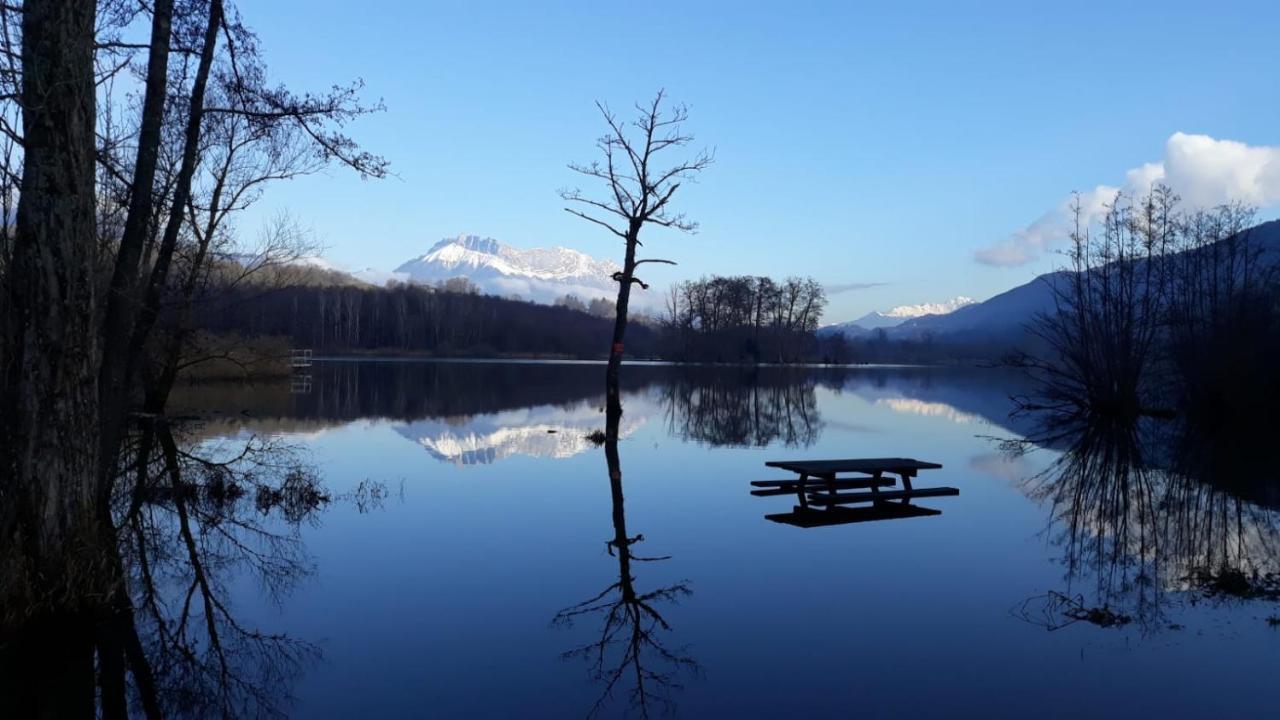 Gite Clair, Spacieux Et Cosy Avec Vue Sur Le Massif De La Chartreuse Sainte-Helene-du-Lac Exteriér fotografie